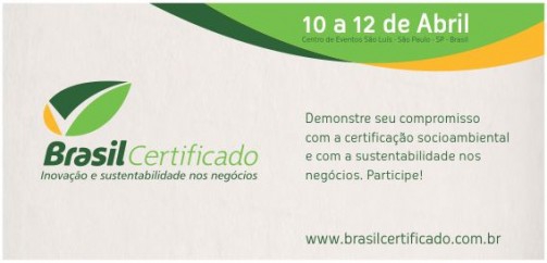 Inscrições abertas para a V Brasil Certificado